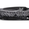 Couteau pliant Benchmade Mini Freek 565BK-02 lame noire manche G10 multicolore 10,3cm