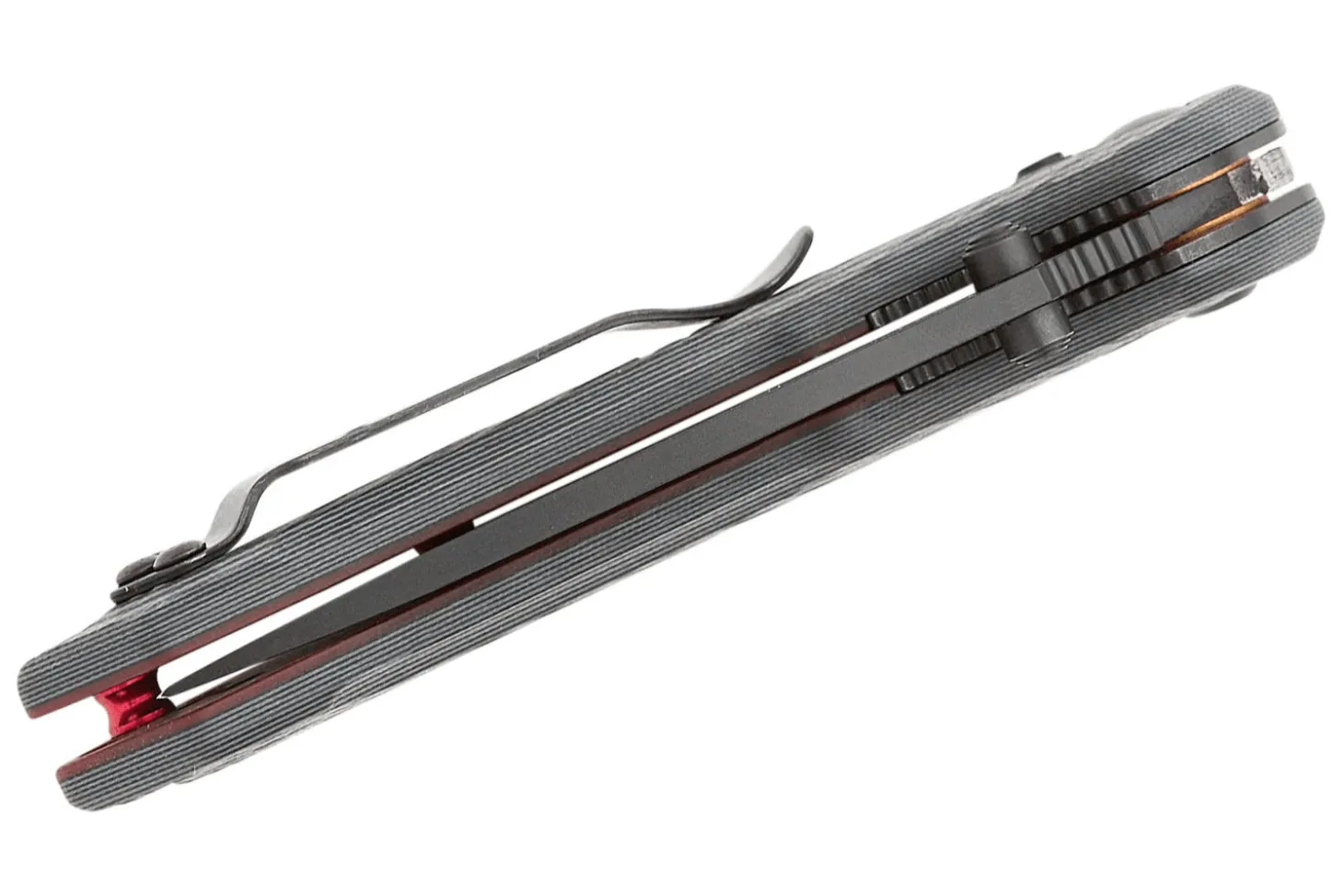 Couteau pliant Benchmade Mini Freek 565BK-02 lame noire manche G10 multicolore 10,3cm