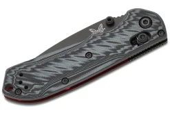 Couteau pliant Benchmade Mini Freek 565BK-02 lame noire manche G10 multicolore 10,3cm