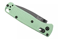 Couteau pliant Benchmade Mini Bugout Sea Foam 533GY-06 lame noire manche Grivory vert 9,4cm