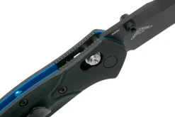 Couteau pliant Benchmade Mini Osborne 945BK-1 lame noire tanto manche G10 noir 9,8cm