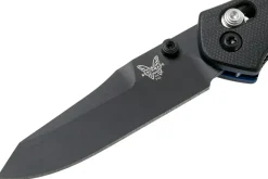 Couteau pliant Benchmade Mini Osborne 945BK-1 lame noire tanto manche G10 noir 9,8cm