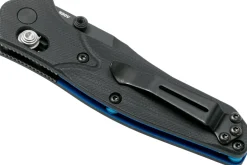 Couteau pliant Benchmade Mini Osborne 945BK-1 lame noire tanto manche G10 noir 9,8cm