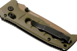 Couteau pliant Benchmade Mini Adamas 273FE-2 manche G10 kaki 11cm