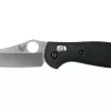 Couteau pliant Benchmade Mini Griptilian 555-S30V manche nylon renforcé de verre noir 9,8cm