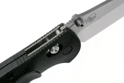 Couteau pliant Benchmade Mini Griptilian 556 manche Grivory noir 9,9cm