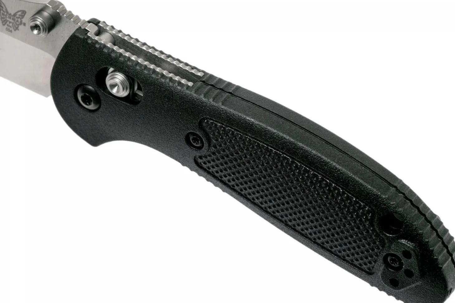 Couteau pliant Benchmade Mini Griptilian 556 manche Grivory noir 9,9cm