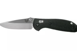 Couteau pliant Benchmade Mini Griptilian 556 manche Grivory noir 9,9cm