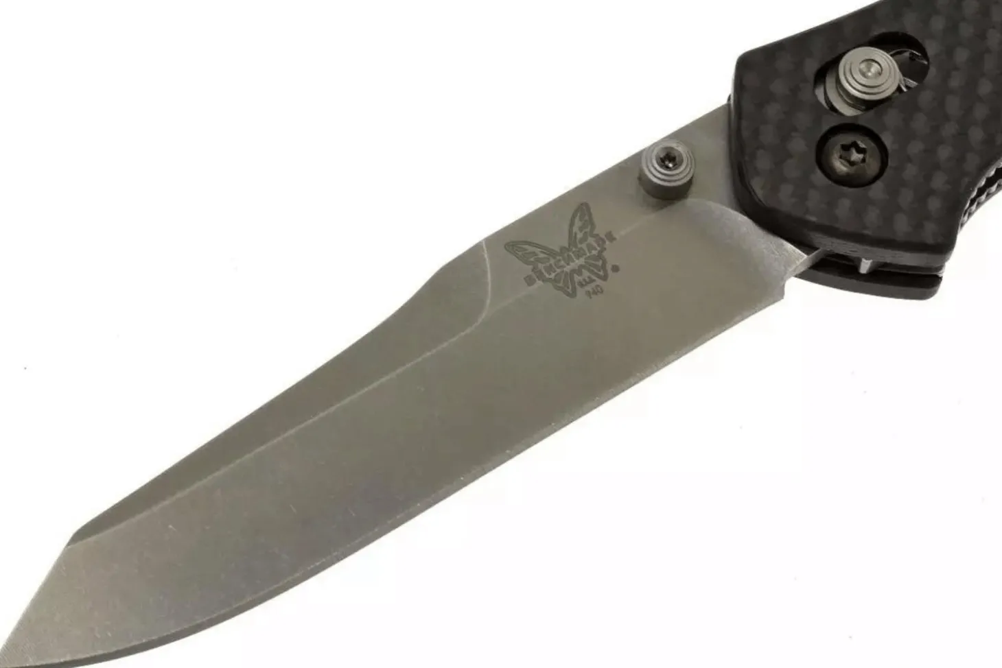 Couteau pliant Benchmade Osborne 940-1 lame tanto manche fibre de carbone noir 11cm