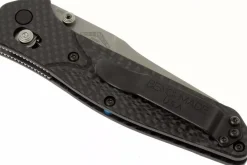 Couteau pliant Benchmade Osborne 940-1 lame tanto manche fibre de carbone noir 11cm