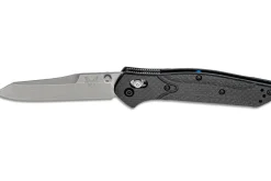 Couteau pliant Benchmade Osborne 940-1 lame tanto manche fibre de carbone noir 11cm