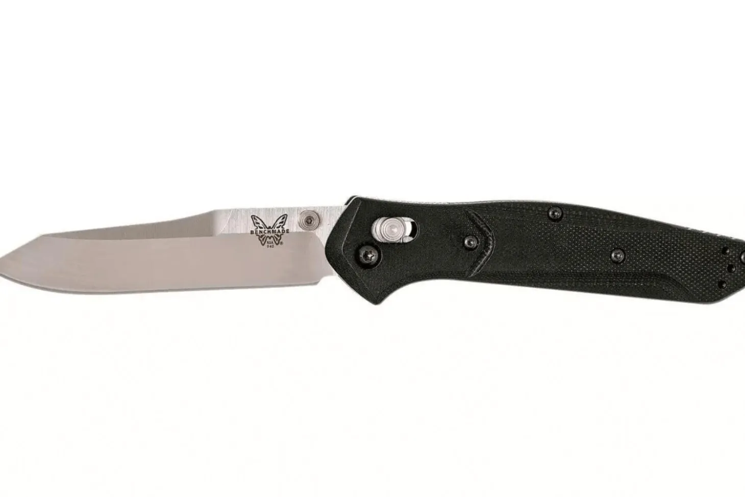 Couteau pliant Benchmade Osborne 940-2 lame tanto manche G10 noir 11cm