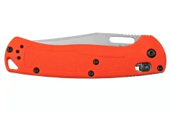 Couteau pliant Benchmade Taggedout 15535 manche en Grivory orange 11,8cm
