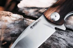 Couteau pliant Böker Arbolito Nahuel 01BA004 manche en bois de guayacan 11,8cm