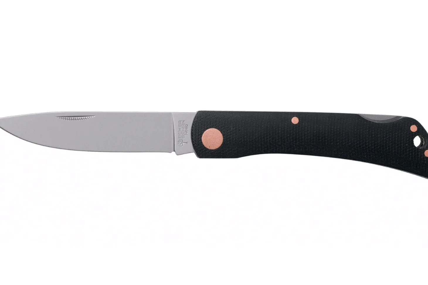 Couteau pliant Böker Rangebuster Black Copper 112914 manche en micarta noir 9,5cm