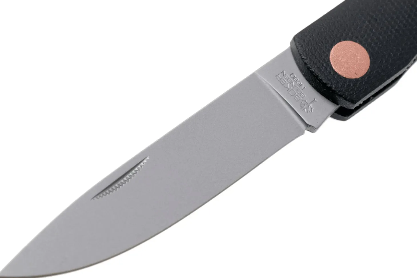 Couteau pliant Böker Rangebuster Black Copper 112914 manche en micarta noir 9,5cm