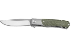 Couteau pliant Böker TRPPR 112943 manche en micarta kaki et titane 10,7cm