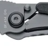 Couteau pliant BLACK FOX BF-434 G10/titanium noir 9cm mousqueton