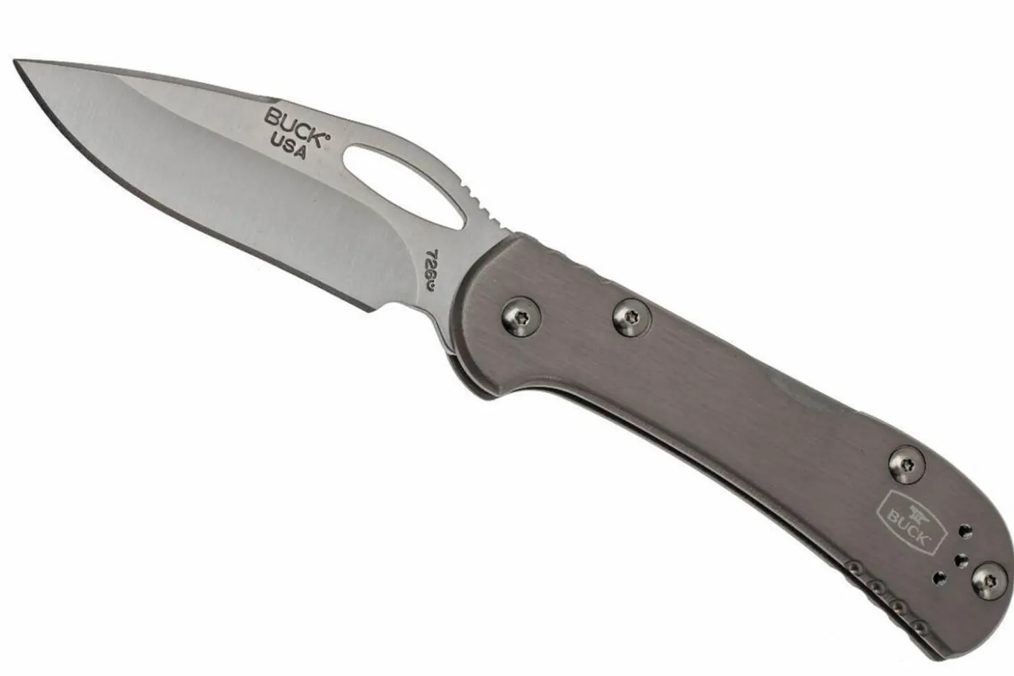 Couteau pliant BUCK MINI SPITFIRE 0726 manche alu 9,7cm