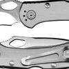 Couteau pliant BUCK SPITFIRE n°722GYS1 manche gris 11cm