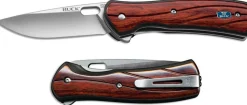 Couteau pliant BUCK VANTAGE AVID 0346RWS manche palissandre 11cm