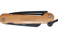 Couteau pliant Camillus Marlin Spike manche en bambou 11,8cm