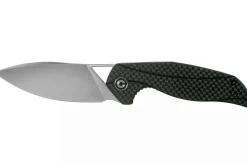 Couteau pliant CIVIVI Anthropos C903C manche en G10/fibre de carbone tout noir 10,6cm