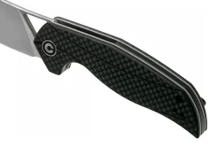 Couteau pliant CIVIVI Anthropos C903C manche en G10/fibre de carbone tout noir 10,6cm