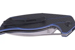 Couteau pliant CIVIVI Anthropos C903B manche en G10/fibre de carbone bleu et noir 10,6cm