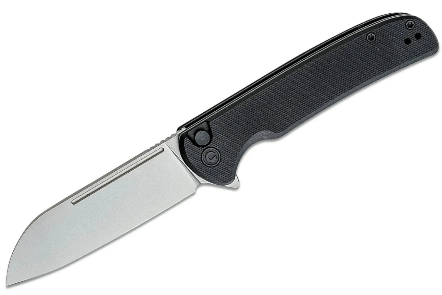 Couteau pliant CIVIVI Chevalier C200221 manche en G10 et fibre de carbone noir 11,2cm