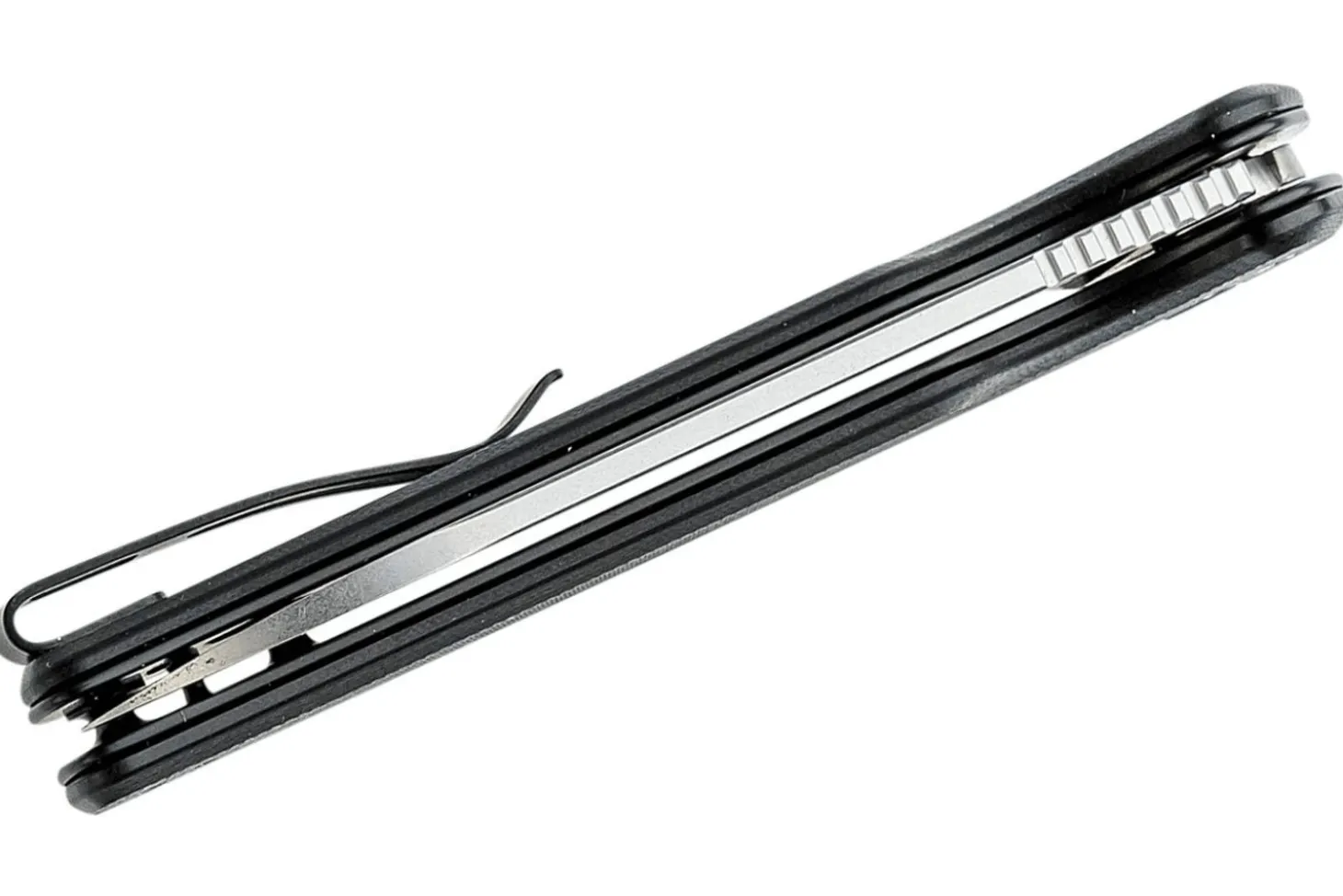 Couteau pliant CIVIVI Chevalier C200221 manche en G10 et fibre de carbone noir 11,2cm