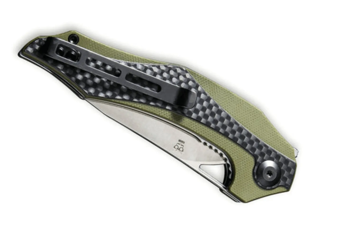 Couteau pliant CIVIVI Plethiros en G10/fibre de carbone 11,2cm