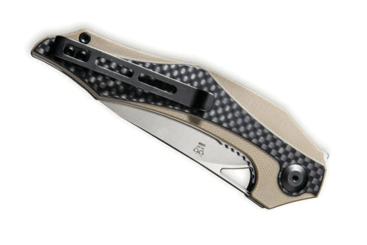 Couteau pliant CIVIVI Plethiros en G10/fibre de carbone 11,2cm