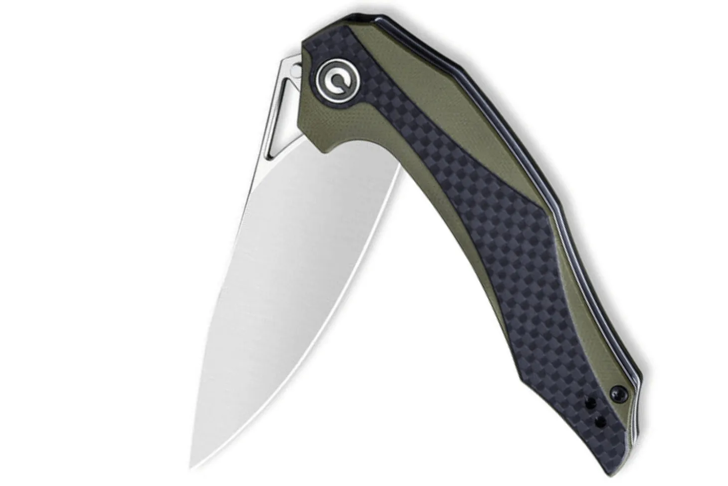 Couteau pliant CIVIVI Plethiros en G10/fibre de carbone 11,2cm
