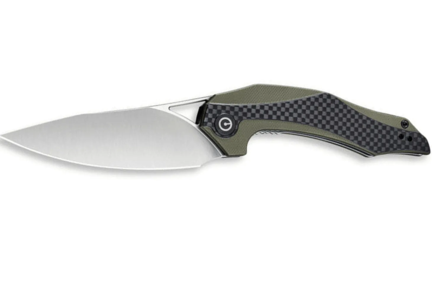 Couteau pliant CIVIVI Plethiros en G10/fibre de carbone 11,2cm