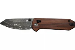 Couteau pliant CIVIVI Yonder Damas C23073BDS1 manche en bois de guibourtia 9,5cm