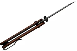 Couteau pliant CIVIVI Yonder Damas C23073BDS1 manche en bois de guibourtia 9,5cm