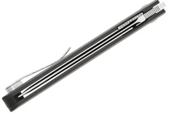 Couteau pliant CRKT Ancestor 5930.CR manche en G10 noir et marron 11,7cm