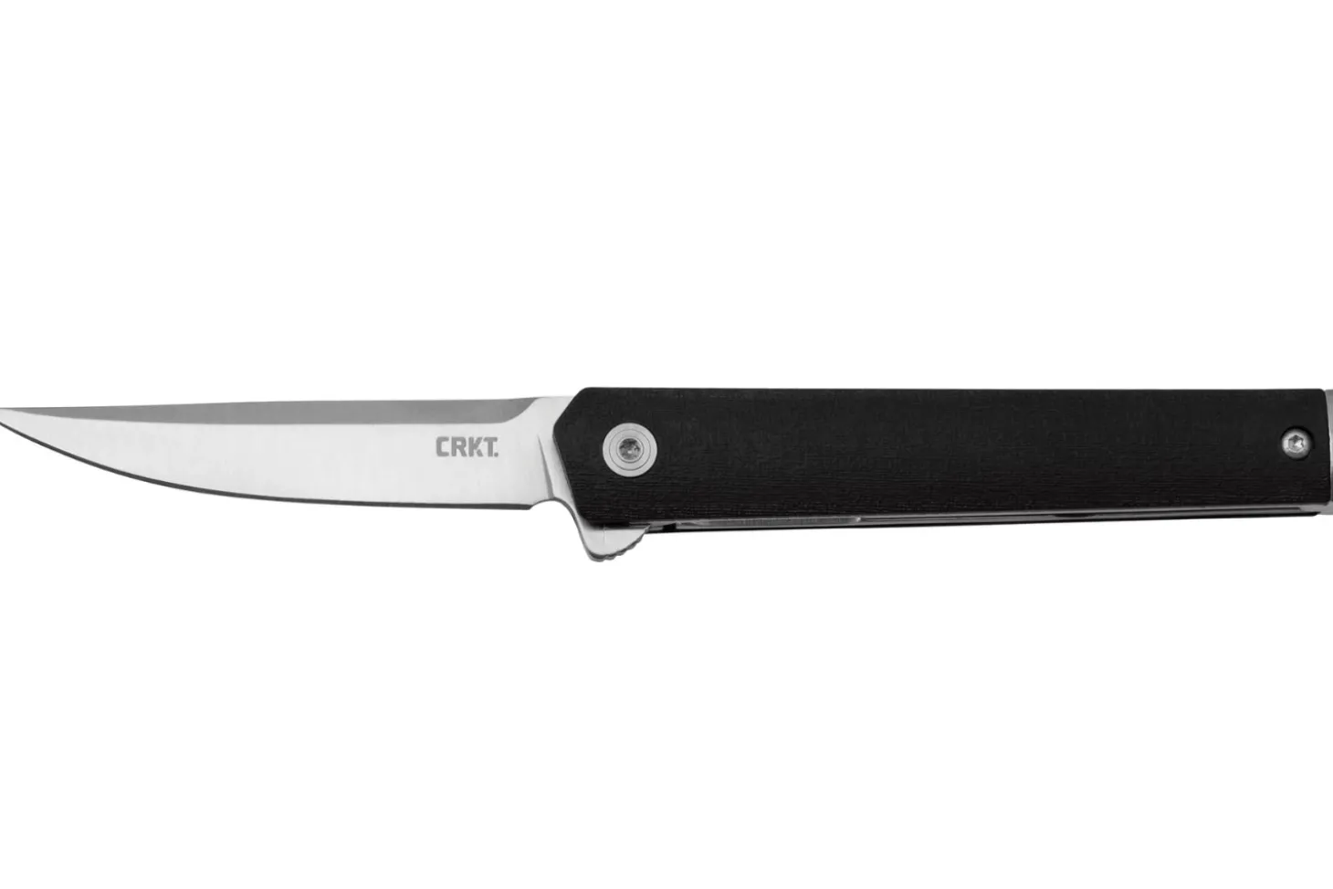 Couteau pliant CRKT CEO Compact 7095KX manche en nylon / fibres de verre noir 9cm