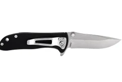 Couteau pliant CRKT Drifter 6450D2.CR manche G10 noir 9,2cm + Clip de poche