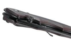 Couteau pliant CRKT Endorser manche G10 noir marron strié 10,5cm