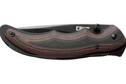 Couteau pliant CRKT Endorser manche G10 noir marron strié 10,5cm