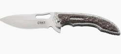 Couteau pliant CRKT FOSSIL COMPACT 5460 manche martelé 10,9cm