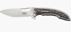 Couteau pliant CRKT FOSSIL 5470 manche martelé 12,6cm