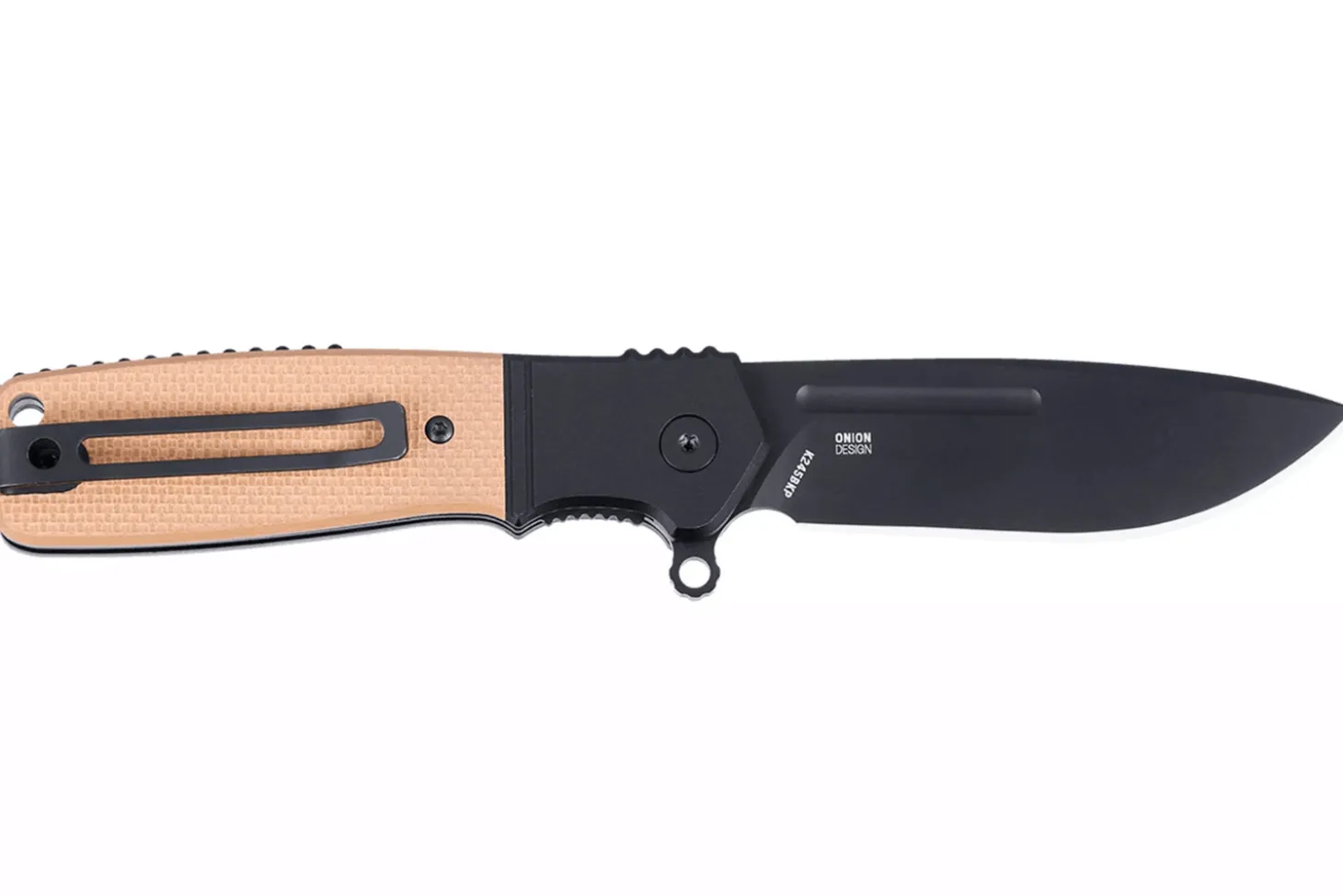Couteau pliant CRKT Homefront K245BKP lame noire manche en G10 brun 9,8cm
