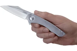 Couteau pliant CRKT Jettison 6130 manche acier inox 11,5cm