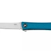 Couteau pliant CRKT Kalbi 7540 manche en aluminium bleu 10,2cm