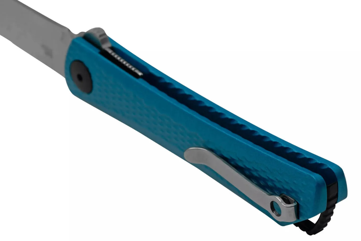 Couteau pliant CRKT Kalbi 7540 manche en aluminium bleu 10,2cm