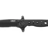 Couteau pliant CRKT M21-10KSF manche acier inox noir 10cm