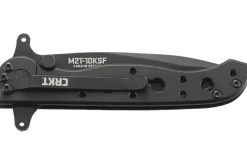 Couteau pliant CRKT M21-10KSF manche acier inox noir 10cm